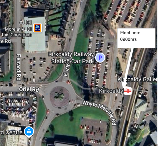 Meet at location shown at 0900hrs, 7th Feb 2026 for the start of this walk